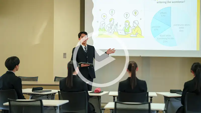 啓明学院高等学校紹介動画